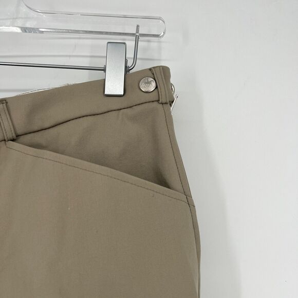 Pikeur Pants Womens 34L The Winner Patch Breeches Tan Riding Pants - Picture 4 of 13